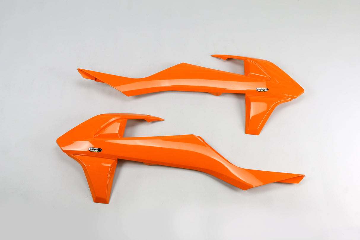 UFO Radiator Shrouds 1998-2018 Orange for KTM SX/SX-F 16-18/EXC/EXC-F 17-19/SX 250 17-18