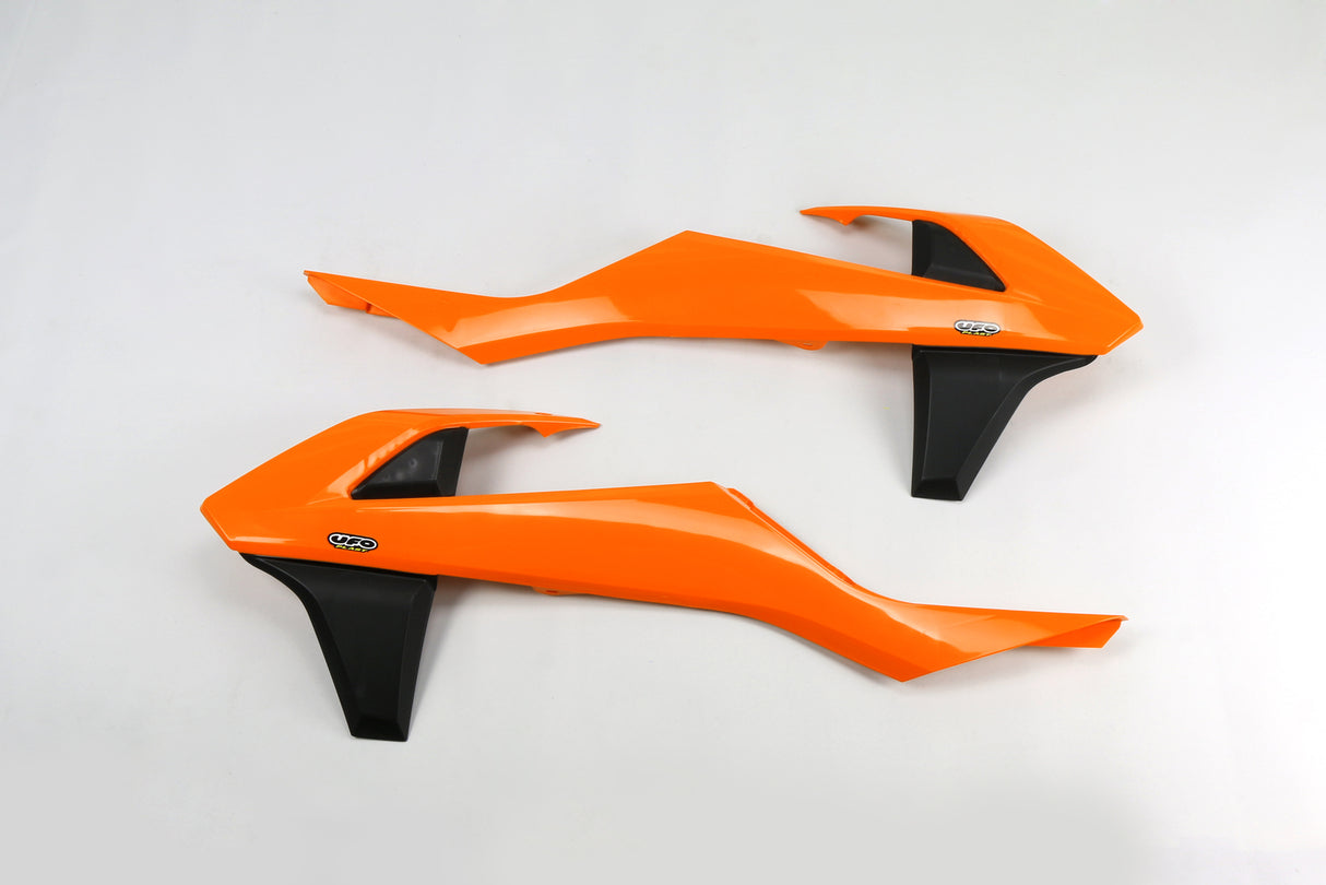 UFO Radiator Shrouds 2016-2018 OEM Colours for KTM SX/SX-F 16-18/EXC/EXC-F 17-19/SX 250 17-18