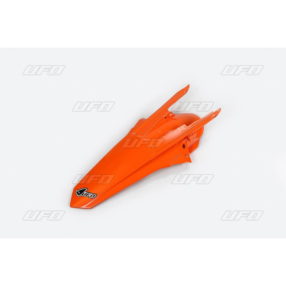 UFO Rear Fender 1998-2018 Orange w/Lugs for KTM EXC/EXC-F 17-19