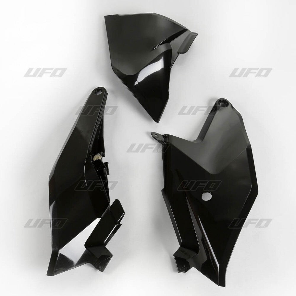 UFO One-Piece Side Panels & Airbox Cover Black for KTM SX 85 18-23