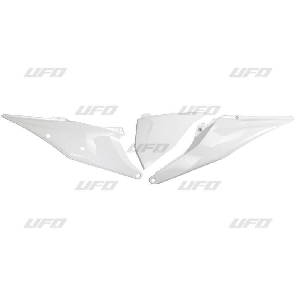 UFO Side Panels White for KTM SX/SX-F 19-22/EXC/EXC-F 20-23