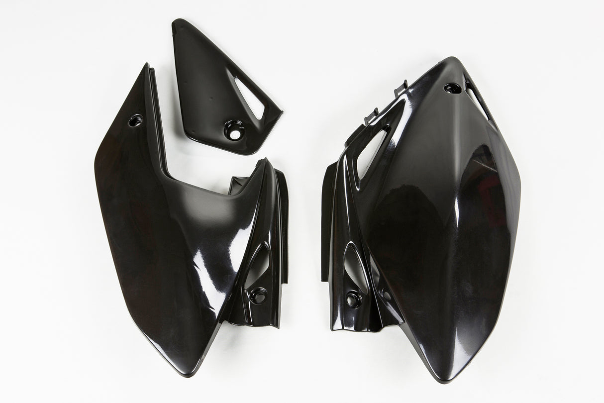 UFO Side Panels Black for Honda CRF450X 05-16