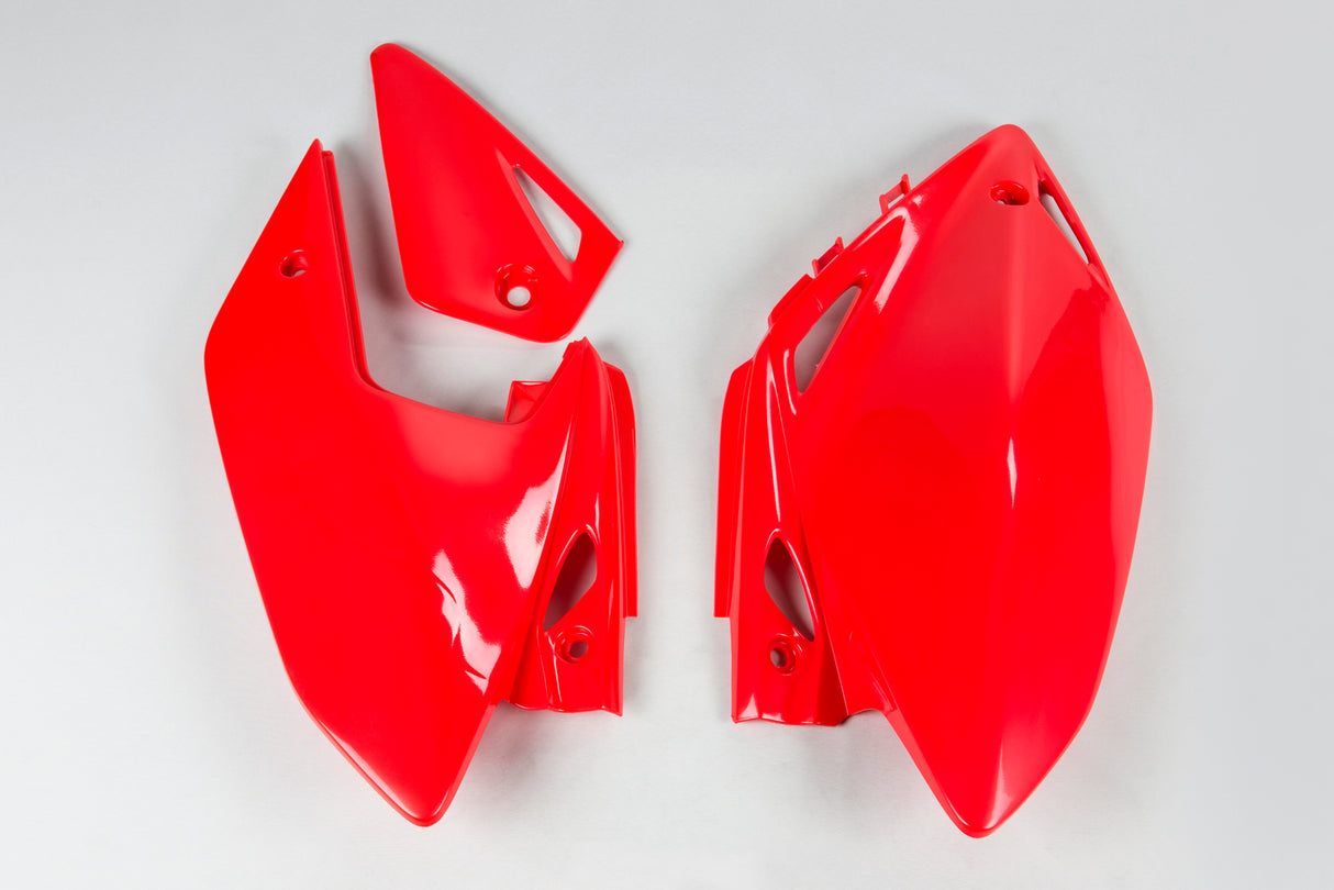 UFO Side Panels 2000-2018 Red for Honda CRF450X 05-16