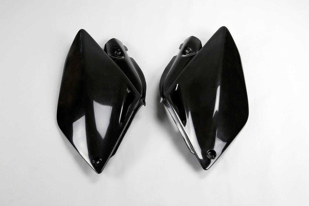 UFO Side Panels Black for Honda CRF250R 06-09