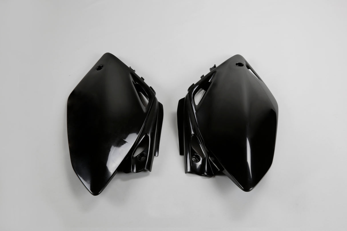 UFO Side Panels Black for Honda CRF450R 07-08