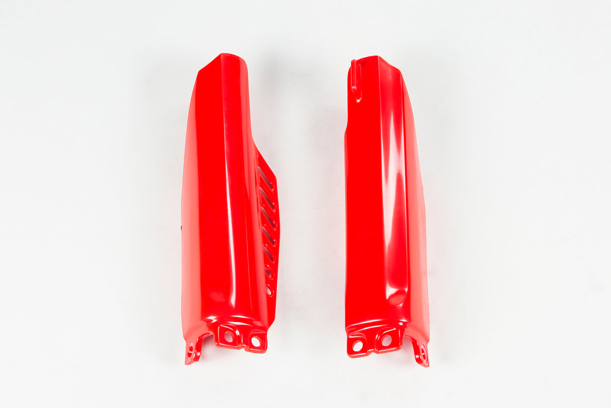 UFO Fork Slider Protectors 2000-2018 Red for Honda CRF150R 07-18