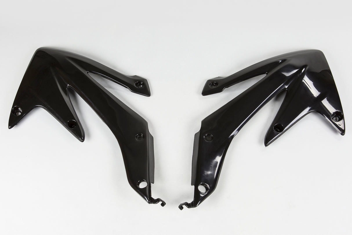 UFO Radiator Shrouds Black for Honda CRF450X 08-16