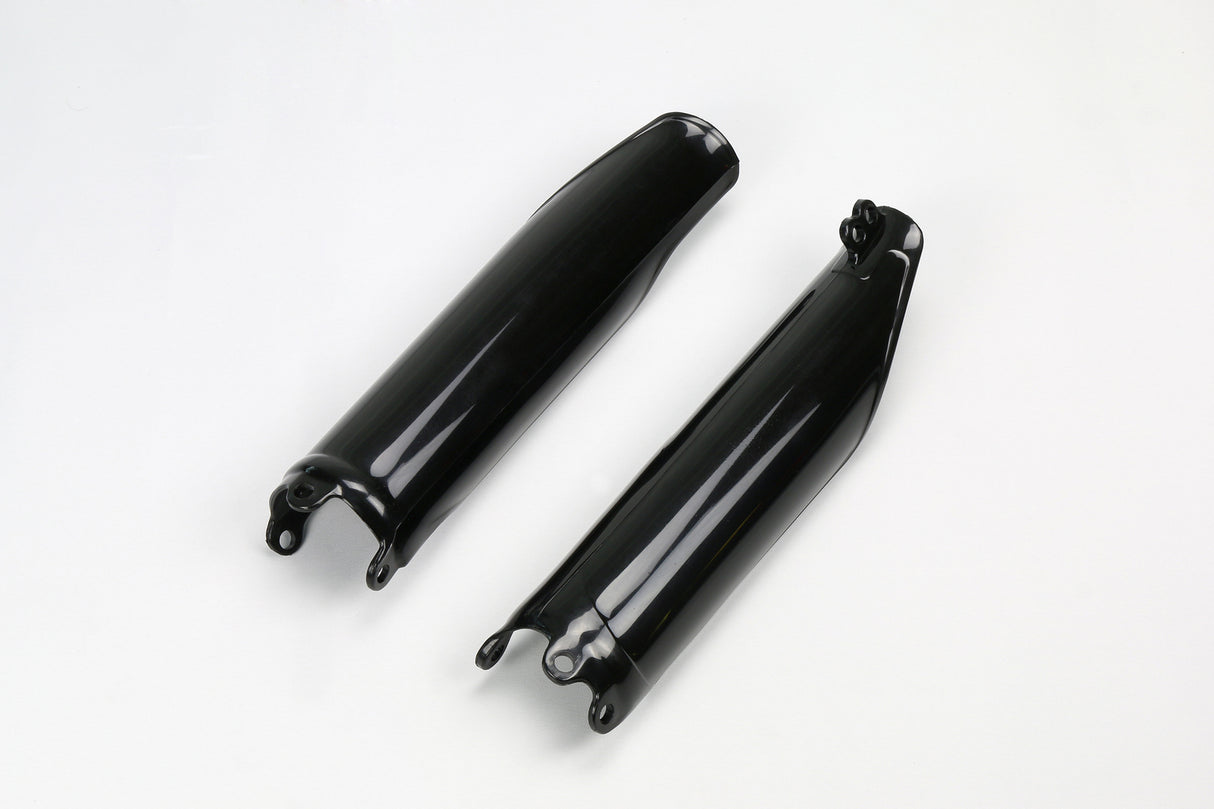 UFO Fork Slider Protectors Black for Honda CRF250R 14-18/CRF450R 09-18