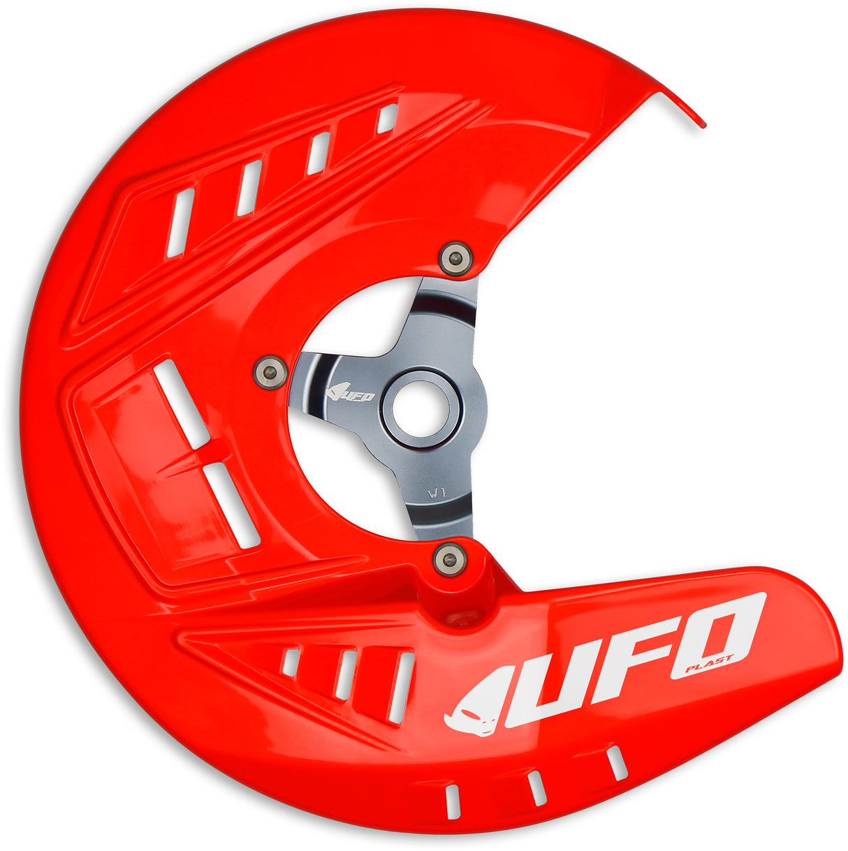 UFO Front Disc Cover Red for Honda CRF250R 13-21/CRF250RX 19-21/CRF450R 13-20/CRF450RX 17-20