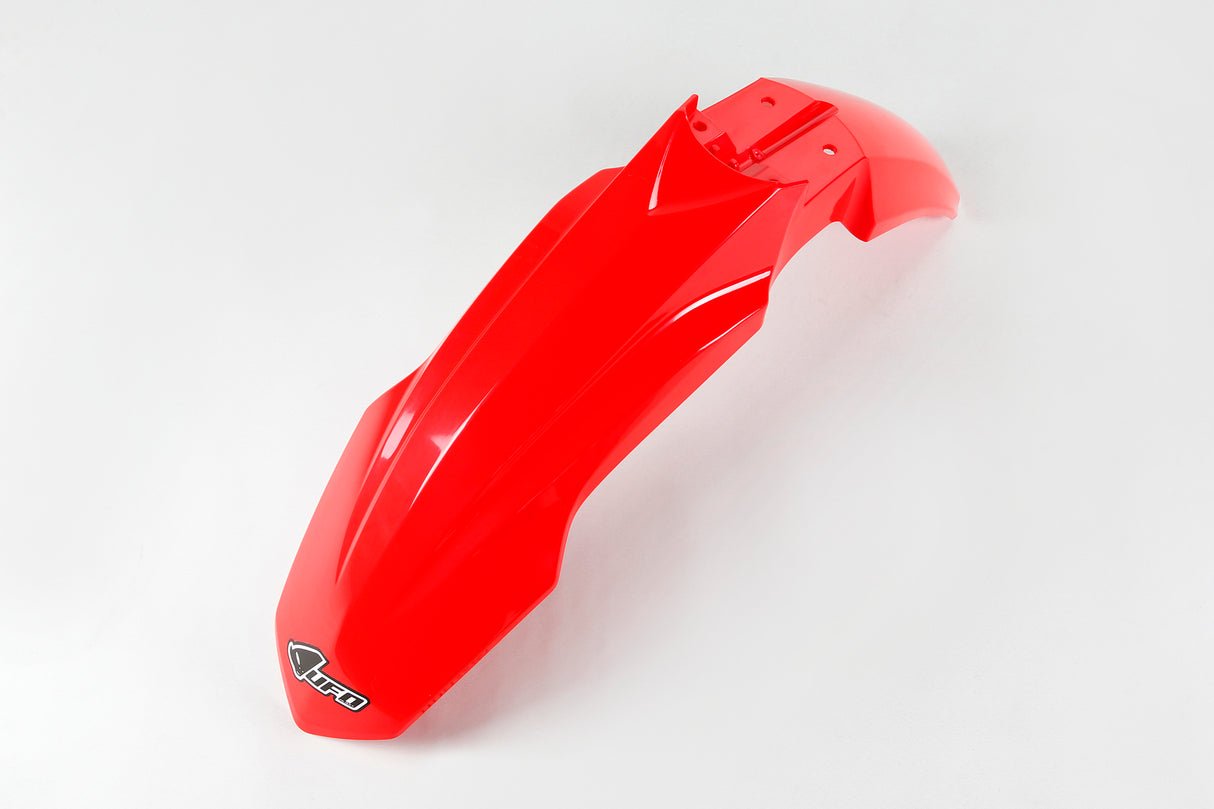 UFO Front Fender 2000-2018 Red for Honda CRF250R 18-21/CRF250RX 19-21/CRF450R/CR450RX 17-20