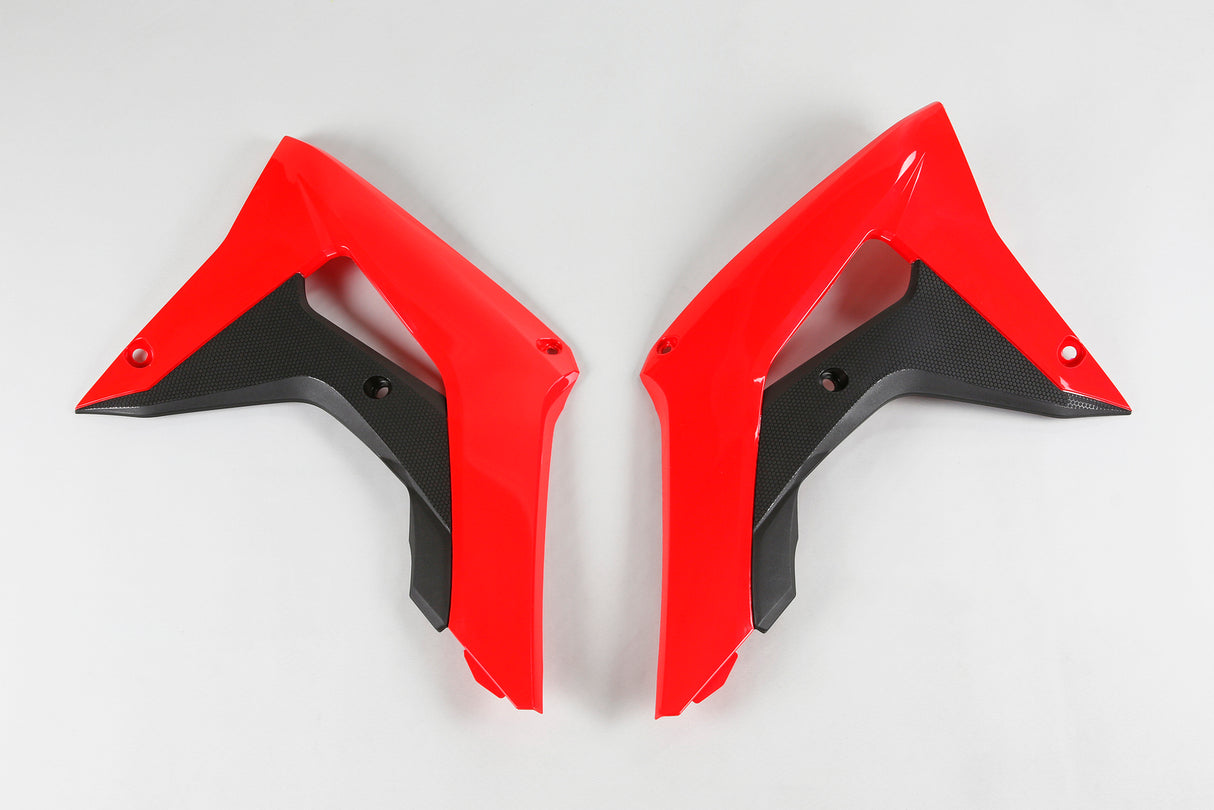 UFO Radiator Shrouds OEM Colours for Honda CRF250R 18-21/CRF450R 17-20