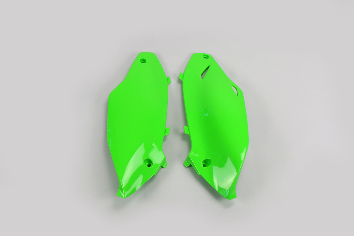 UFO Side Panels Green for Kawasaki KX250F 13-16/KX450F 12-15