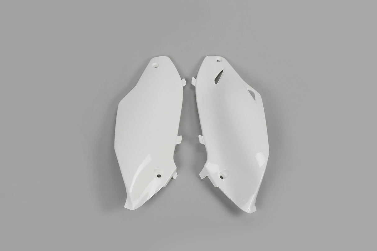 UFO Side Panels White for Kawasaki KX250F 13-16/KX450F 12-15