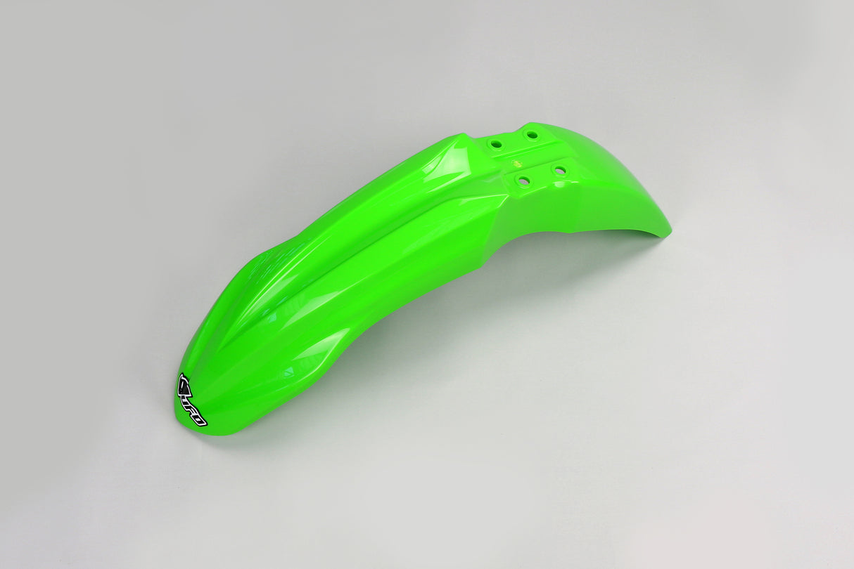 UFO Front Fender Green for Kawasaki KX250F 13-16/KX450F 13-15