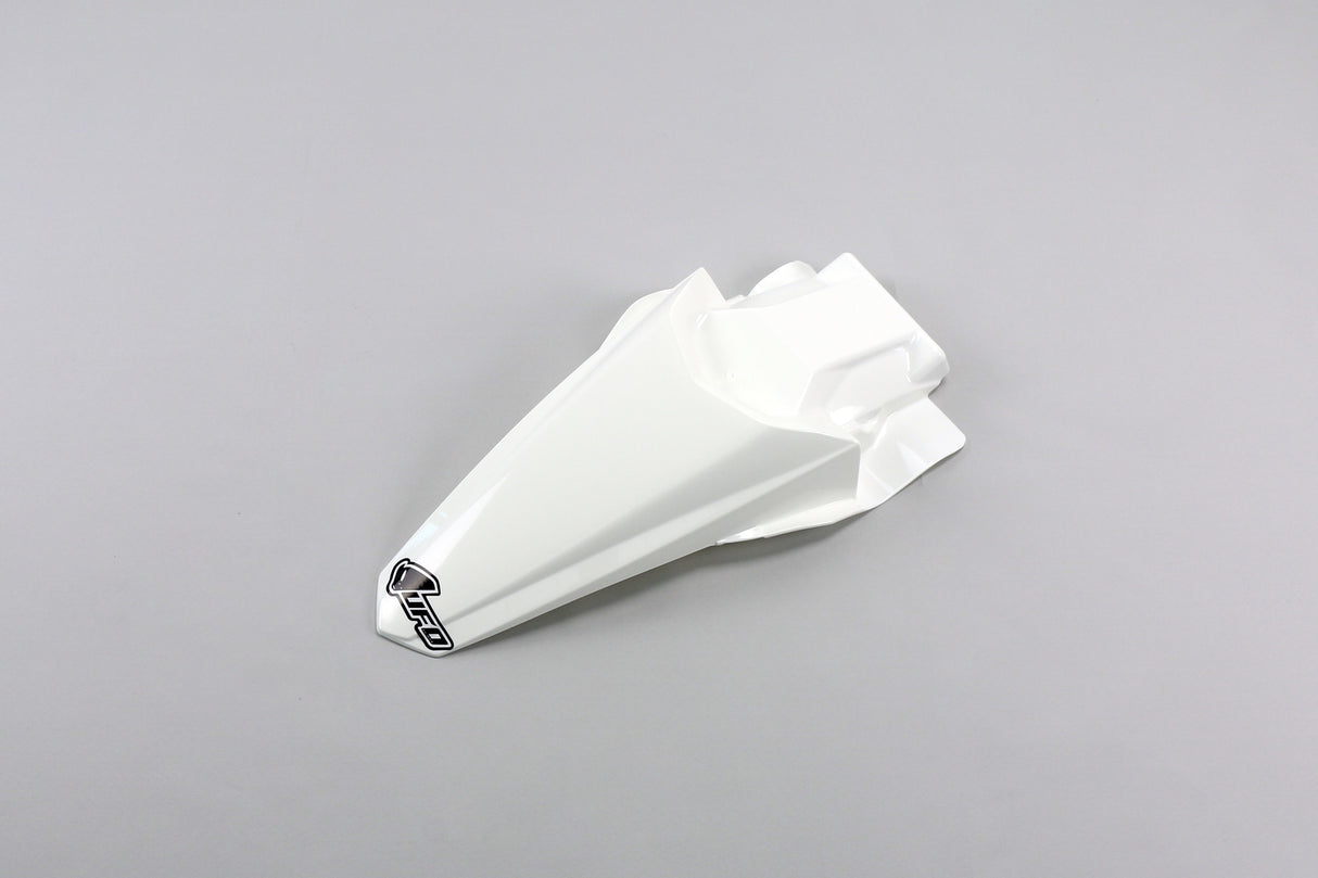 UFO Rear Fender White for Kawasaki KX85 14-23