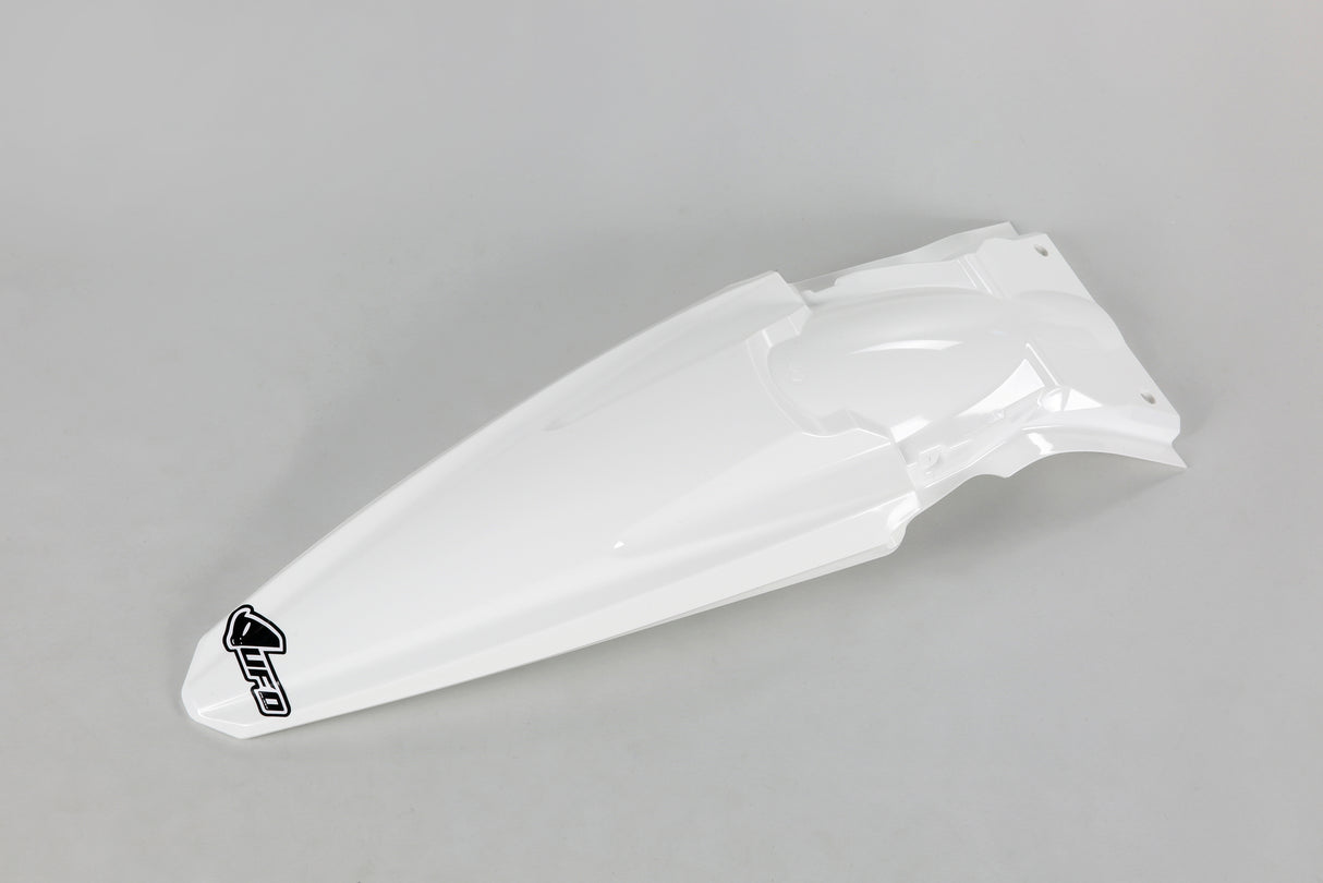 UFO Rear Fender White for Kawasaki KX250F 17-20/KX450F 16-18