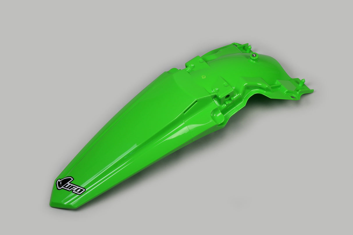 UFO Rear Fender Green for Kawasaki KX250F 21-23/KX450F 19-23