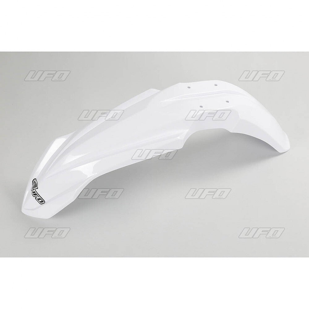 UFO Front Fender White for Yamaha YZ125/YZ250 15-21/YZ250F 10-18/WR250F 15-19/YZ450F 10-17/WR450F 12-18