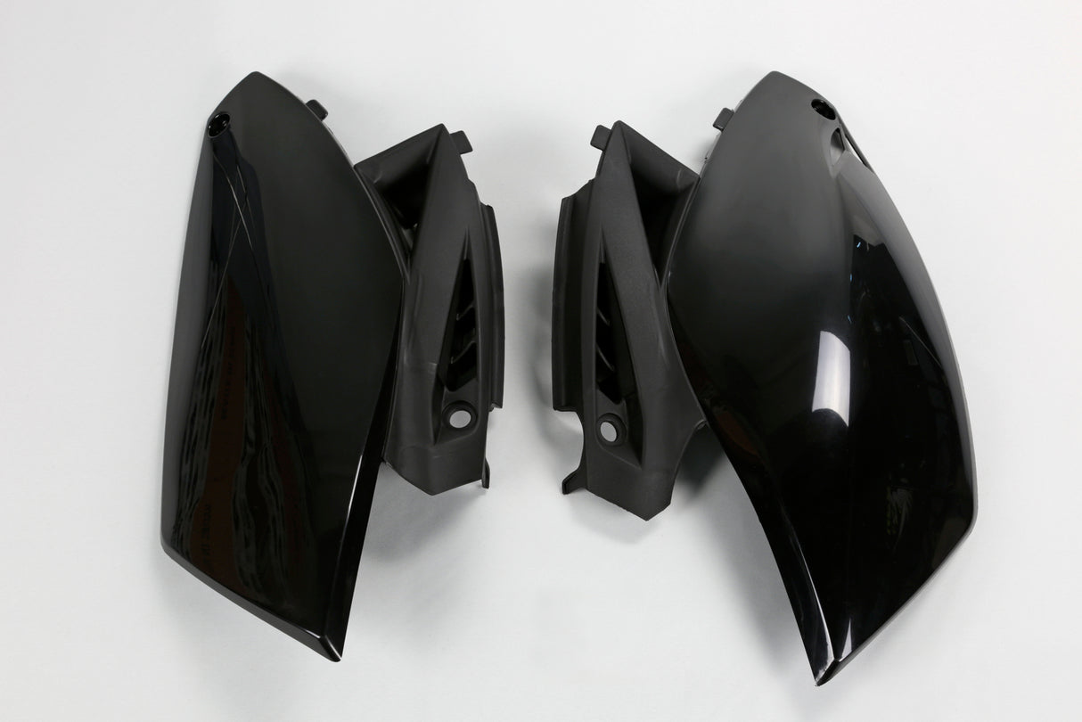 UFO Side Panels Black for Yamaha YZ250F 10-13