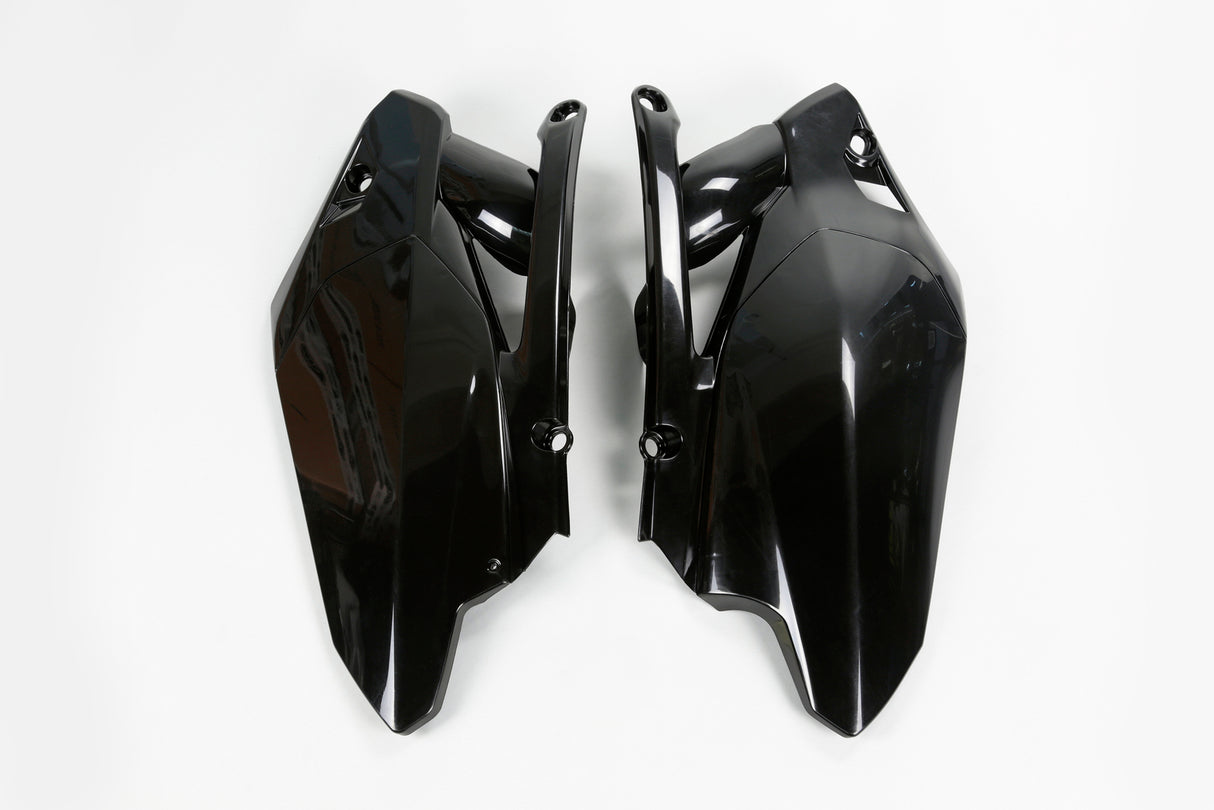 UFO Side Panels Black for Yamaha YZ450F 10-13