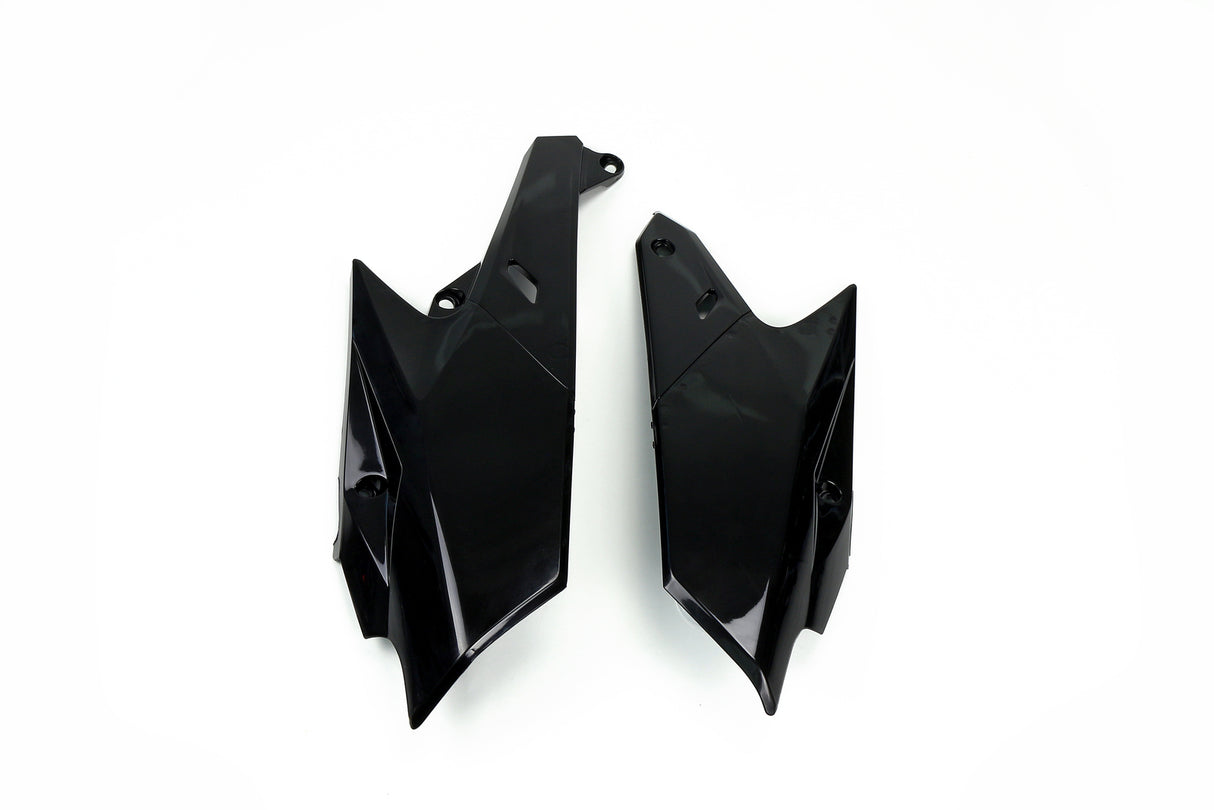 UFO Side Panels Black for Yamaha YZ250F 14-18/WR250F 15-19/YZ450F 14-17/WR450F 16-18