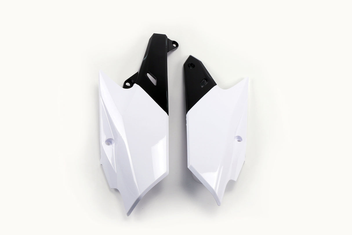 UFO Side Panels White for Yamaha YZ250F 14-18/WR250F 15-19/YZ450F 14-17/WR450F 16-18