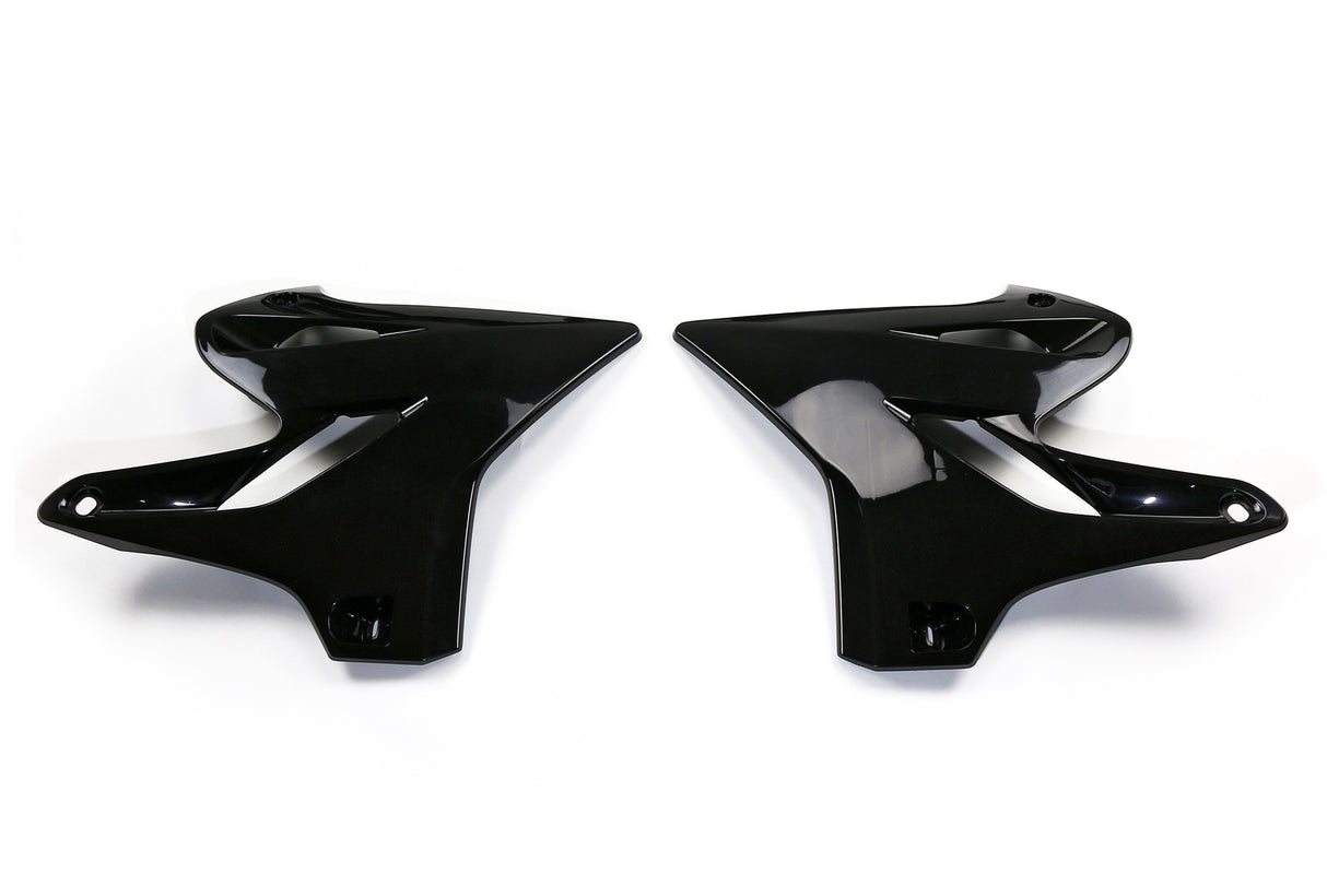 UFO Radiator Shrouds Black for Yamaha YZ125/YZ250 15-21