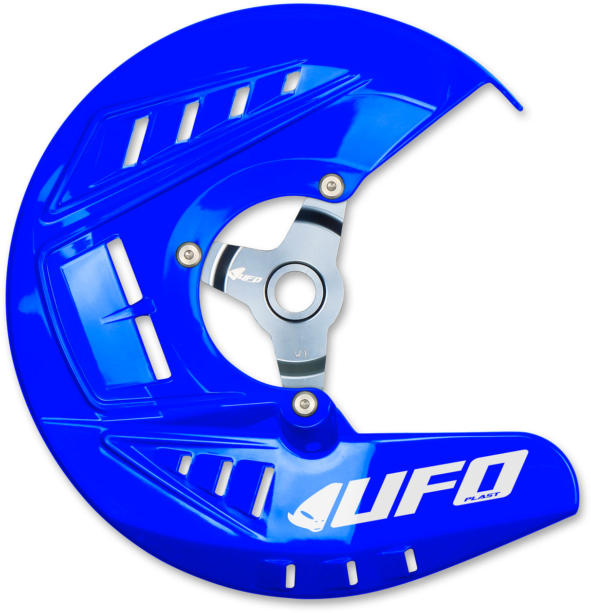 UFO Front Disc Cover Reflex Blue for Yamaha YZ250F 14-23/YZ450F 14-22