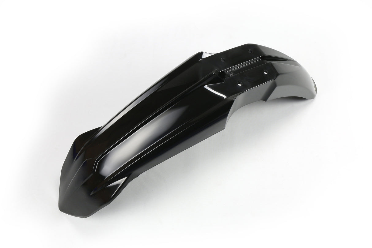 UFO Front Fender Black for Yamaha YZ125/YZ250 22-23/YZ250F/WR450F 19-23/YZ450F 18-22/WR250F 20-23