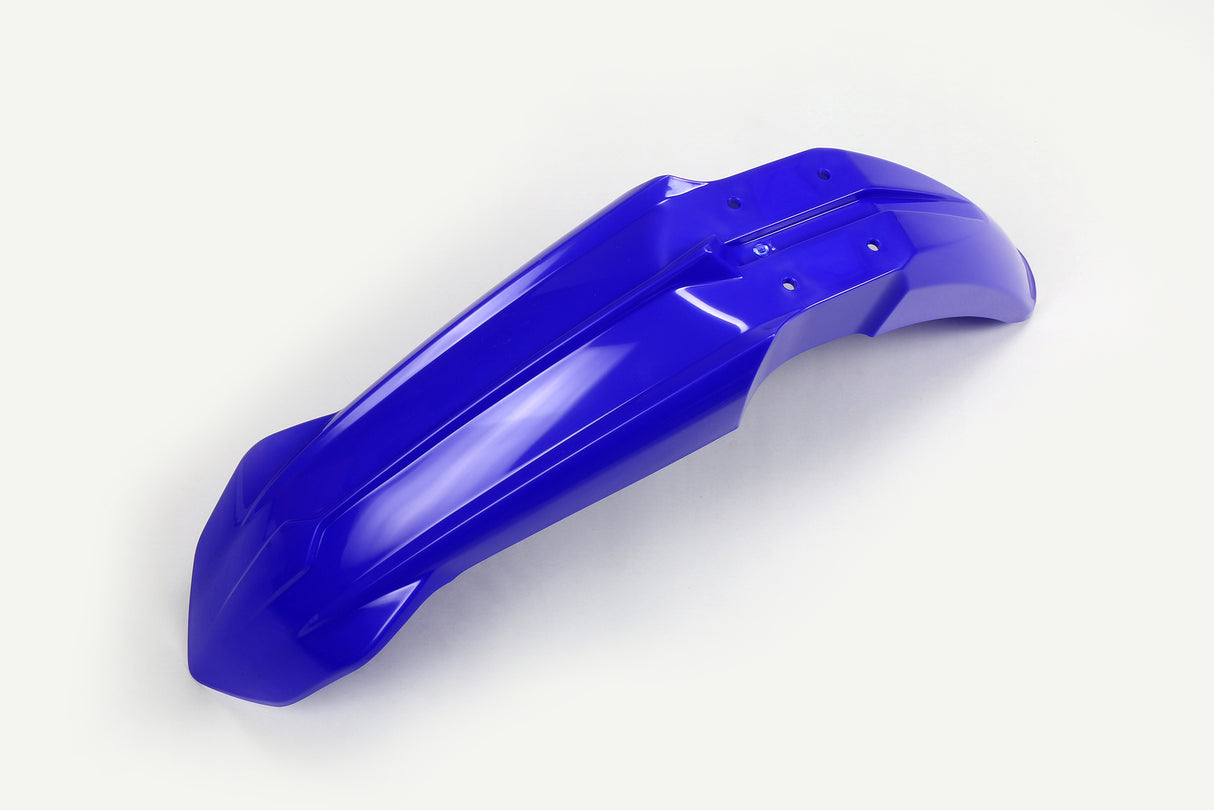 UFO Front Fender Reflex Blue for Yamaha YZ125/YZ250 22-23/YZ250F/WR450F 19-23/YZ450F 18-22/WR250F 20-23