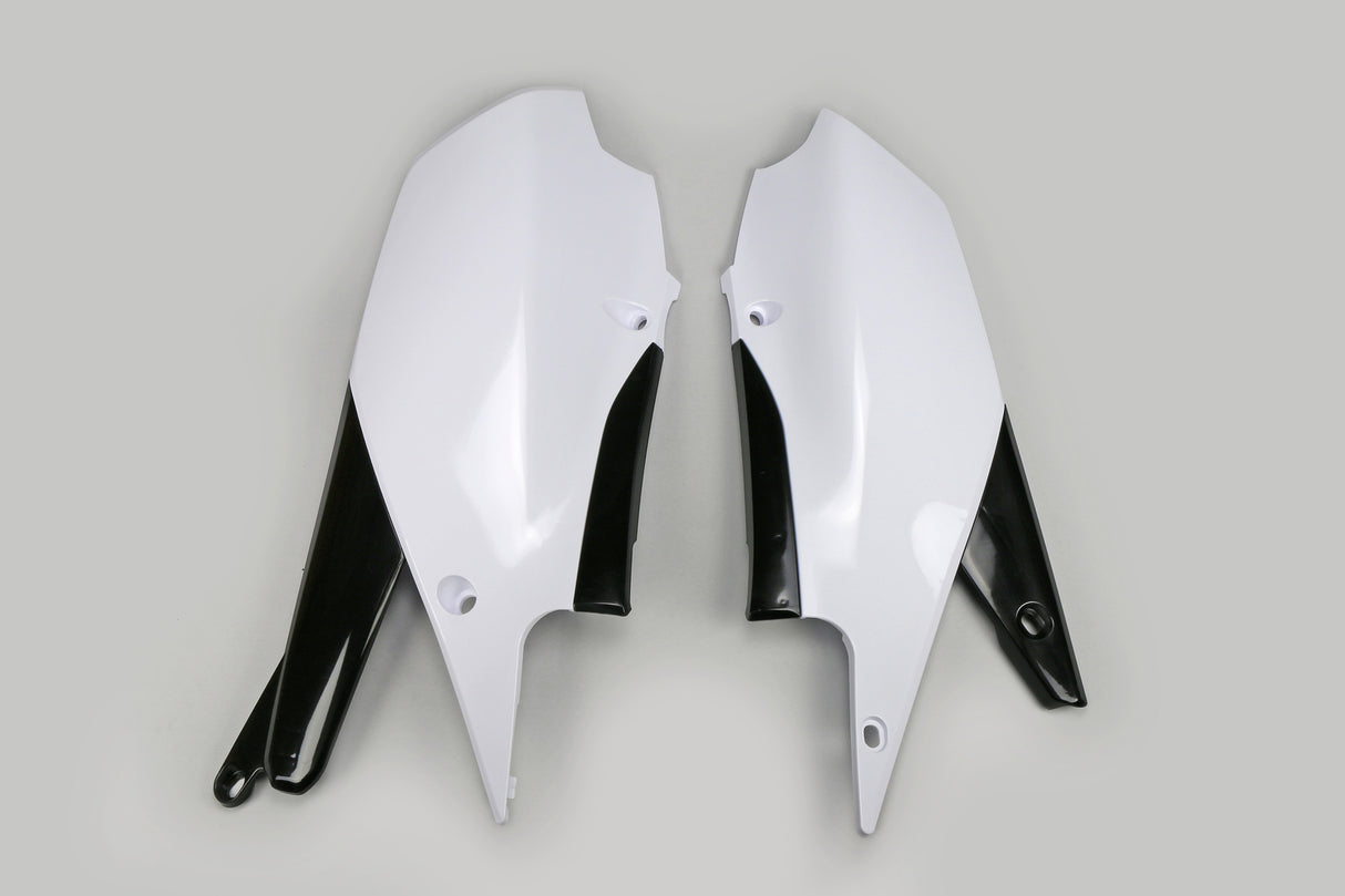 UFO Side Panels White for Yamaha YZ250F/WR450F 19-23/WR250F 20-23/YZ450F 18-22