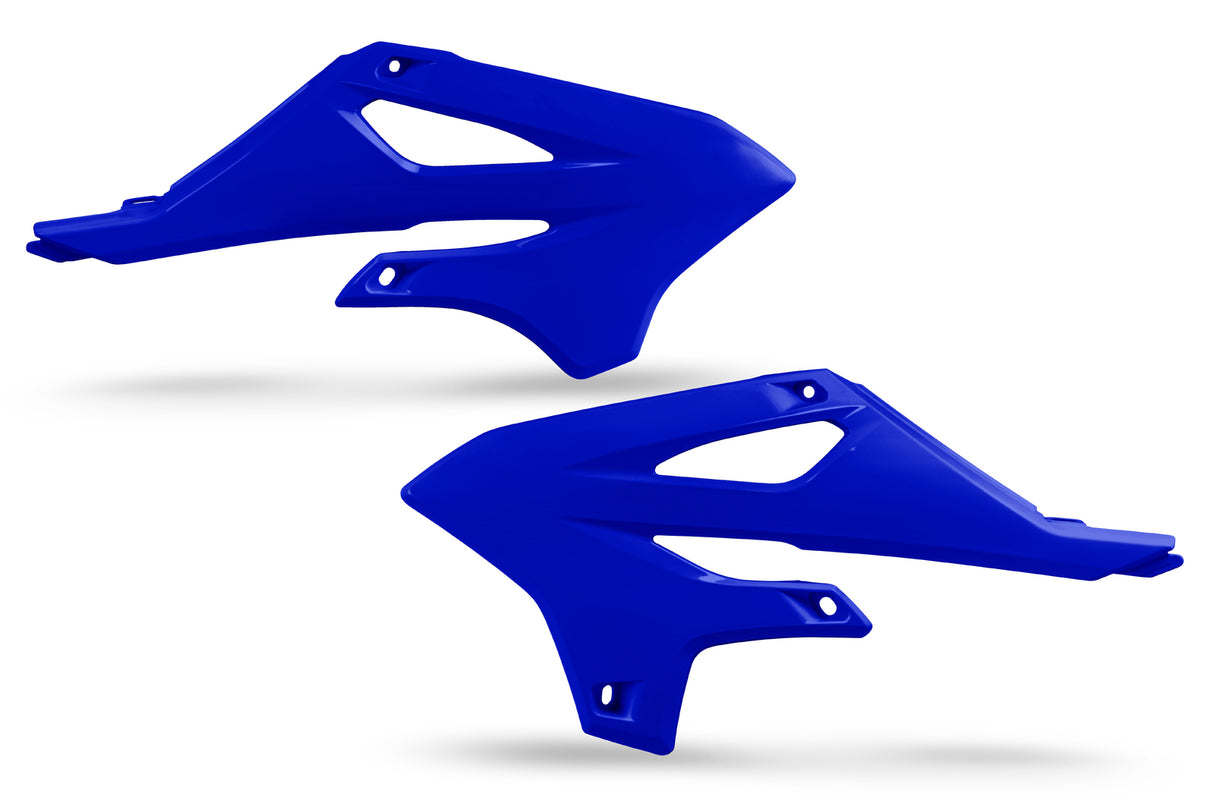 UFO Radiator Shrouds Blue for Yamaha YZ85 2022