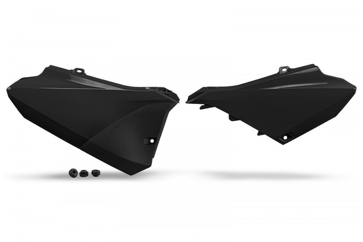 UFO Side Panels Black for Yamaha YZ85 2022