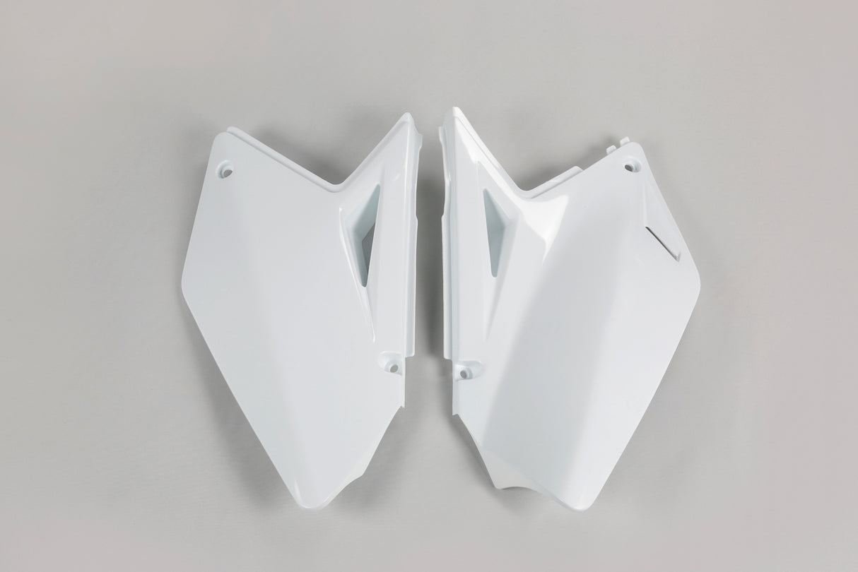 UFO Side Panels White for Suzuki RMZ250 07-09