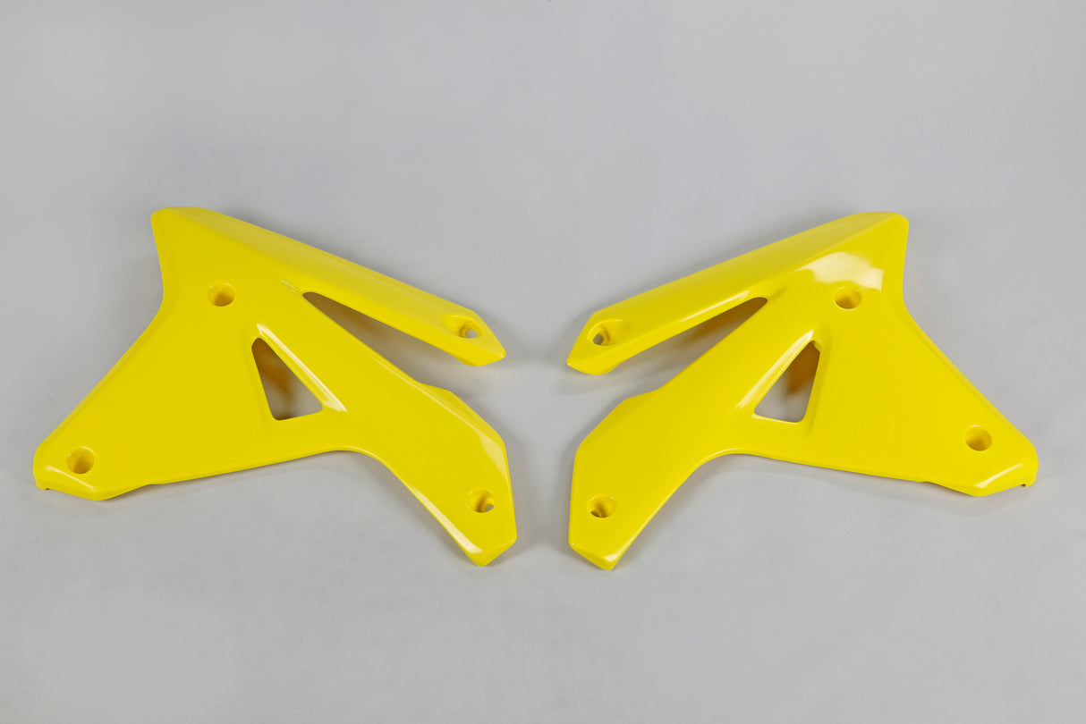 UFO Radiator Shrouds 2001-2018 Yellow for Suzuki RMZ450 2007