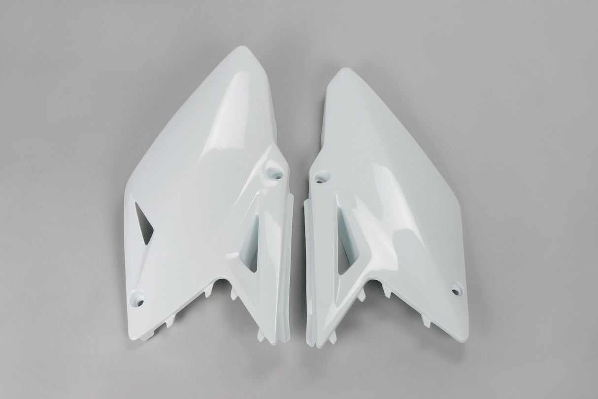 UFO Side Panels White for Suzuki RMZ450 08-17