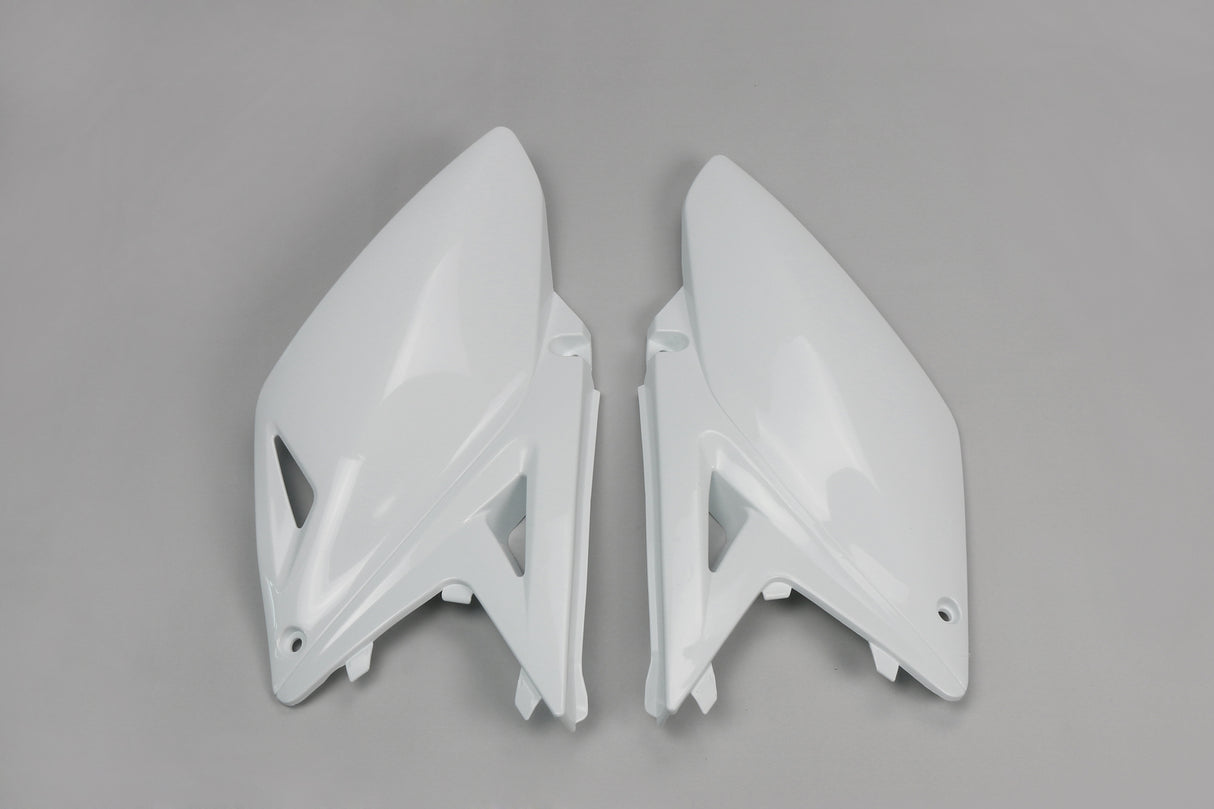 UFO Side Panels White for Suzuki RMZ250 10-18