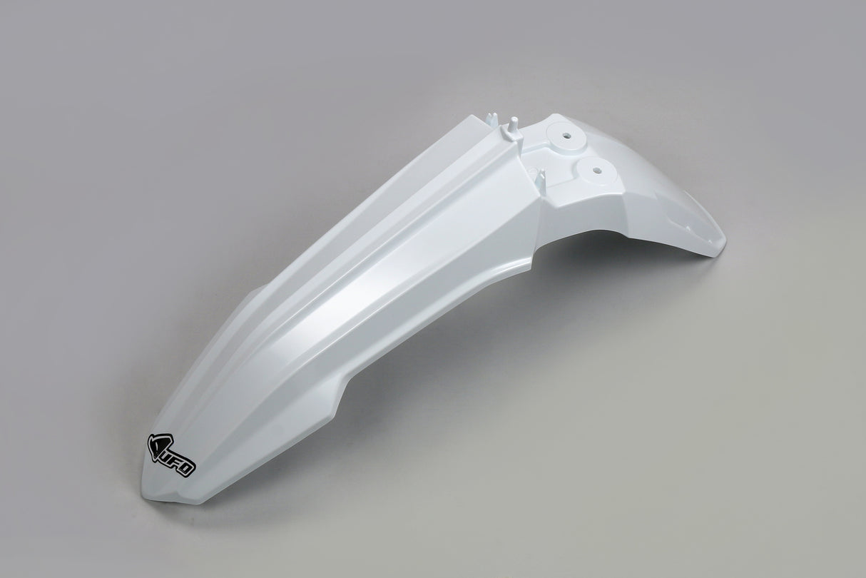 UFO Front Fender White for Suzuki RMZ250 19-20/RMZ450 18-20