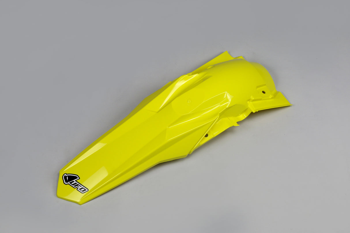 UFO Rear Fender 2001-2019 Yellow for Suzuki RMZ250 19-20/RMZ450 18-20