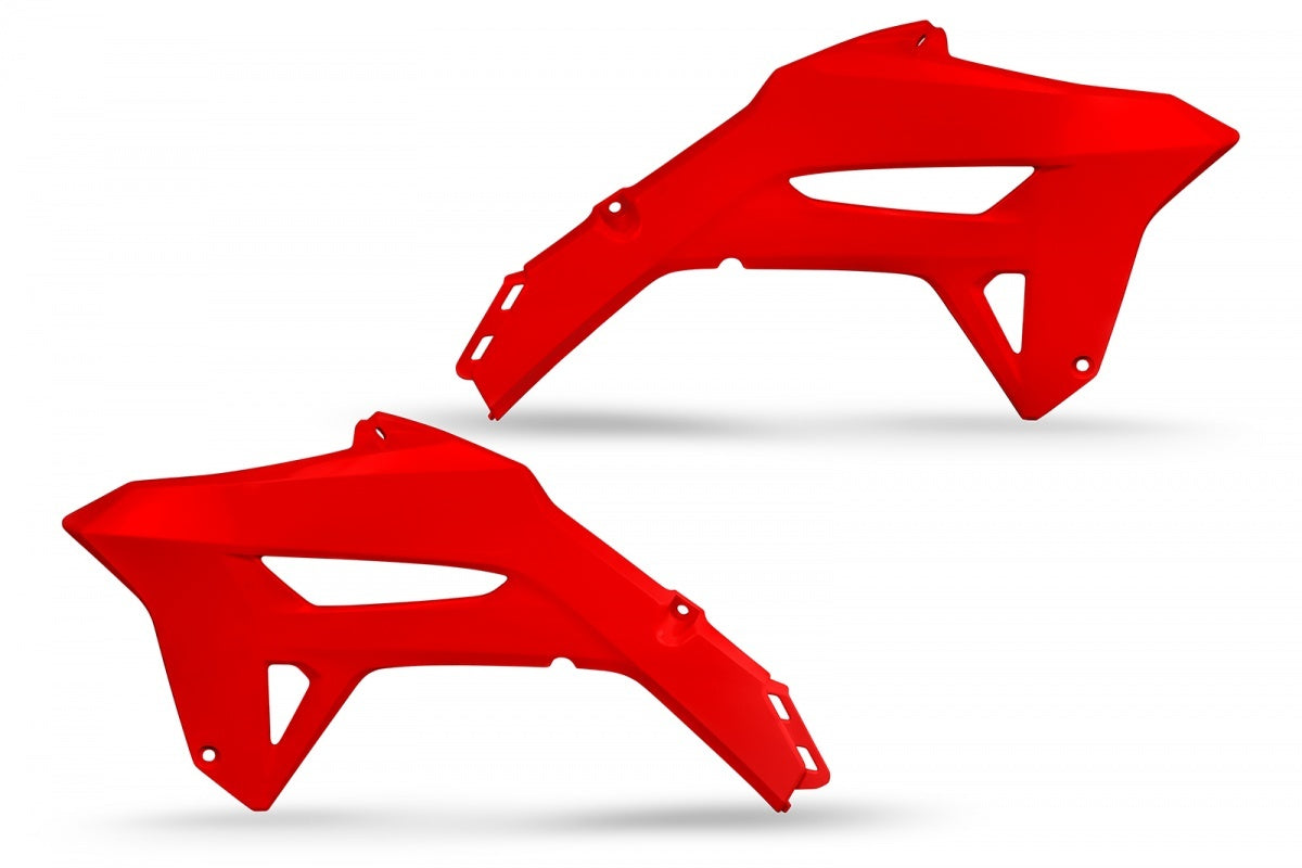 UFO Radiator Covers Red for Honda CRF450R 2021 [INTERNAL]