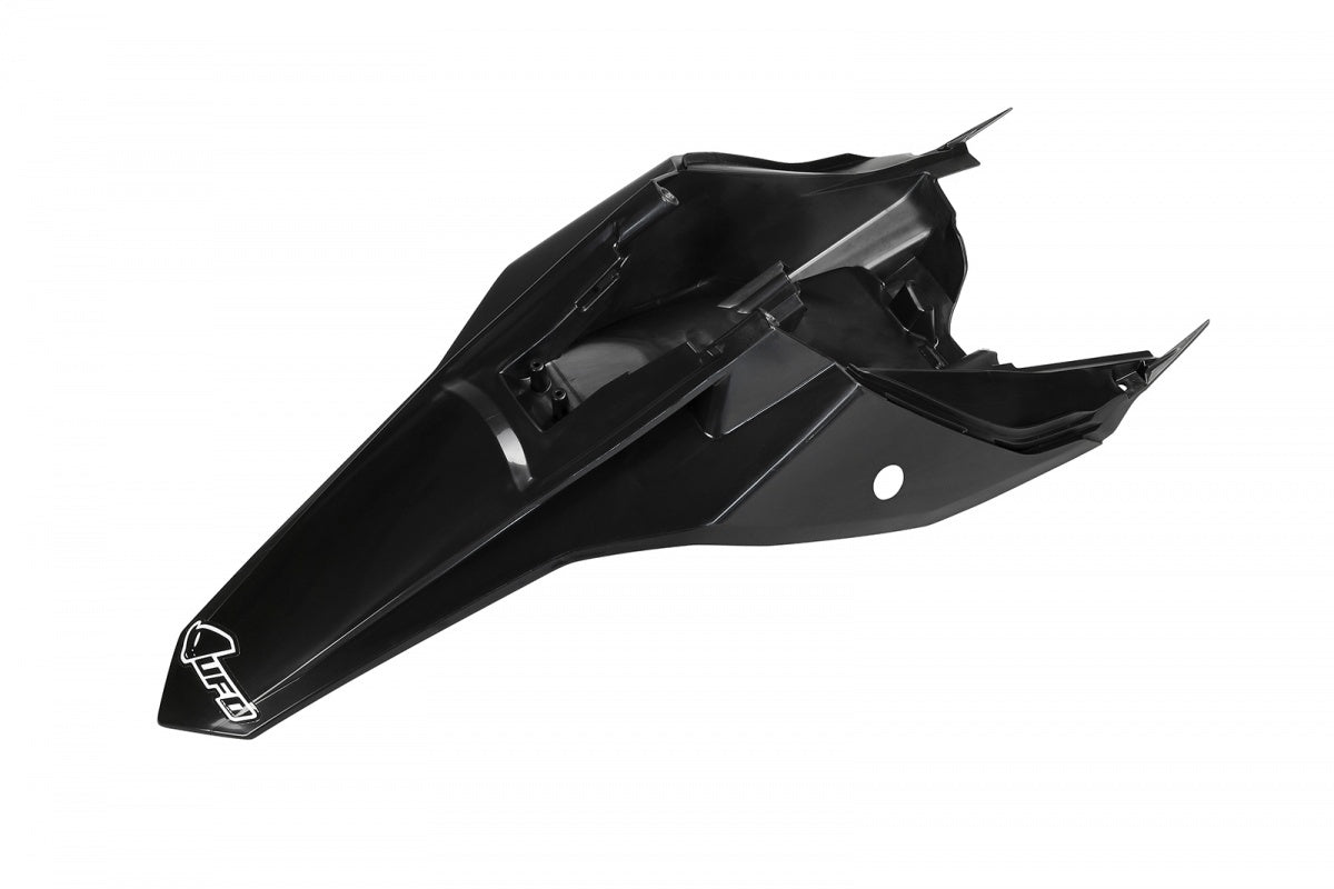 UFO One-Piece Rear Fender & Side Panels Black for Gas Gas MC65 21-23