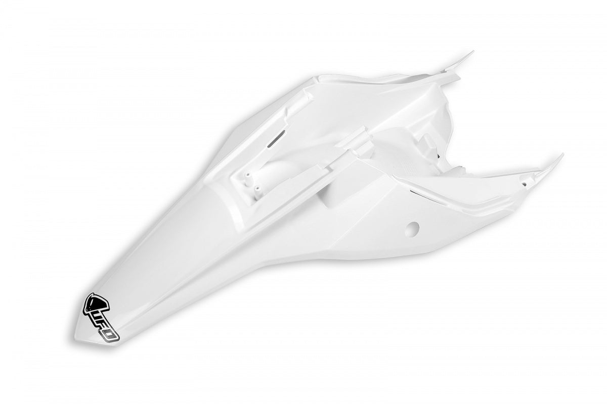 UFO One-Piece Rear Fender & Side Panels White for Gas Gas MC65 21-23