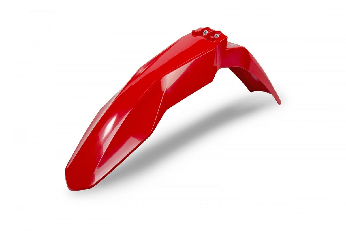 UFO Front Fender Red for Gas Gas MC 125/MC-F/EC/EC-F/EX-F 250/EC/EX 300/EC-F/EX-F 350/MC-F/EX-F 450 21-23/MC/EX 250/MC-F 350 2023