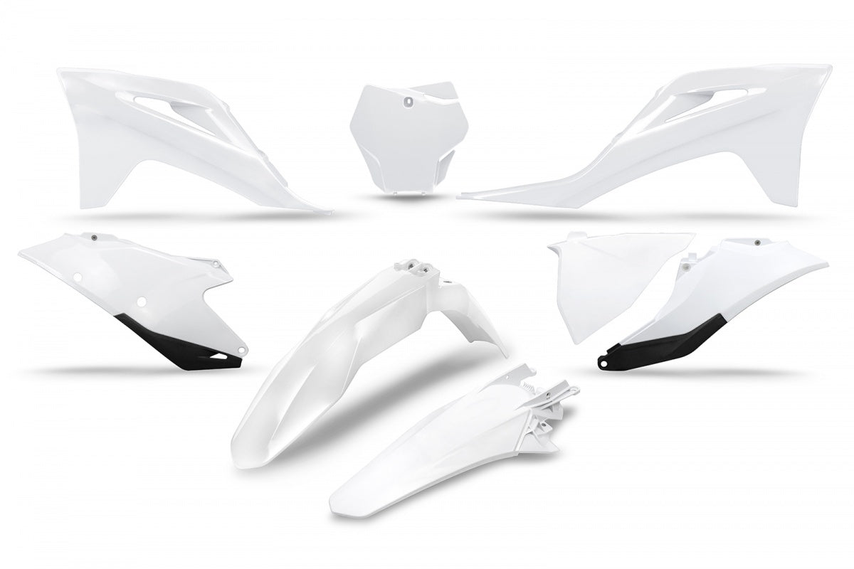 UFO Plastics Kit White for Gas Gas MC/MC-F/EX/EX-F 21-23