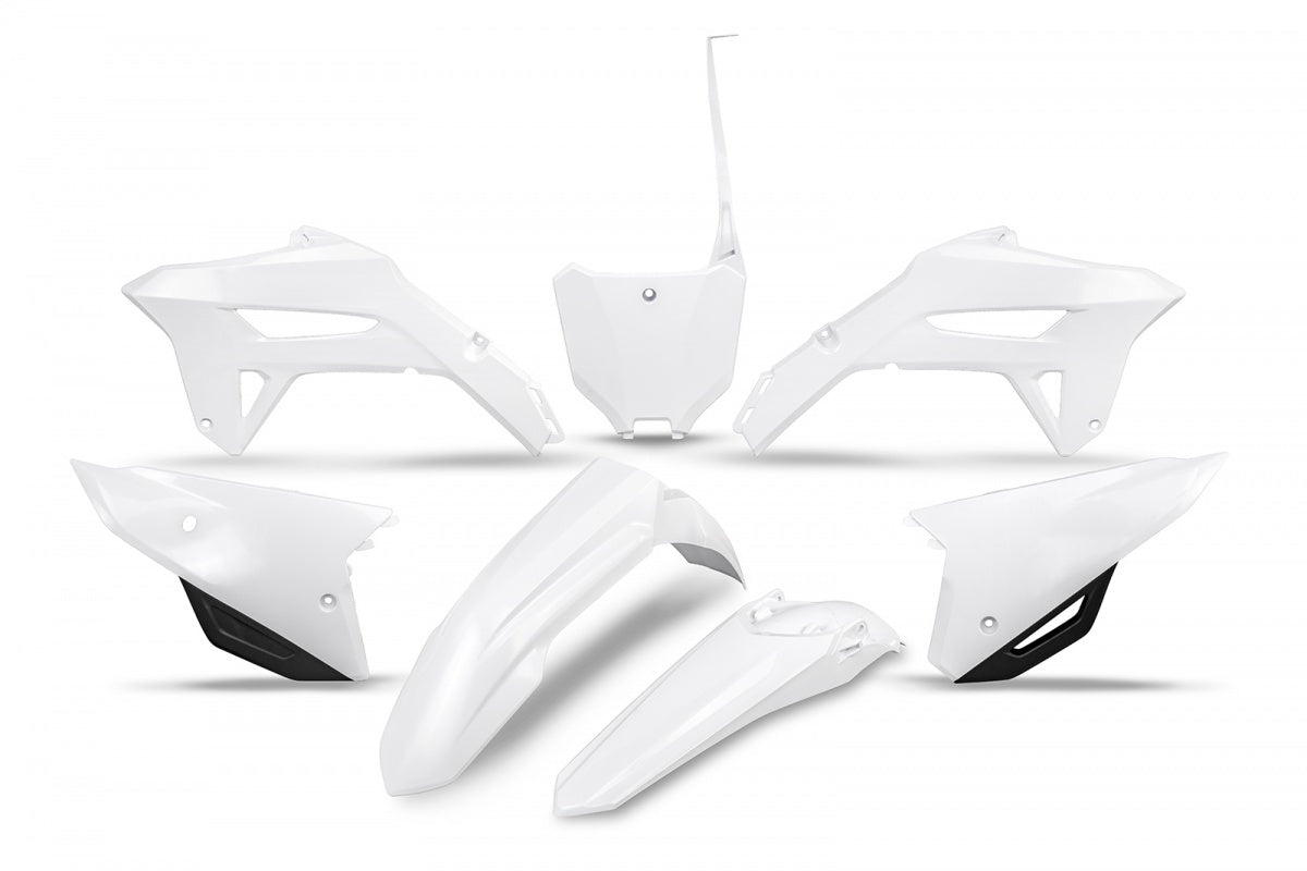 UFO Plastics Kit White for Honda CRF250R 22-23/CRF450R 21-23