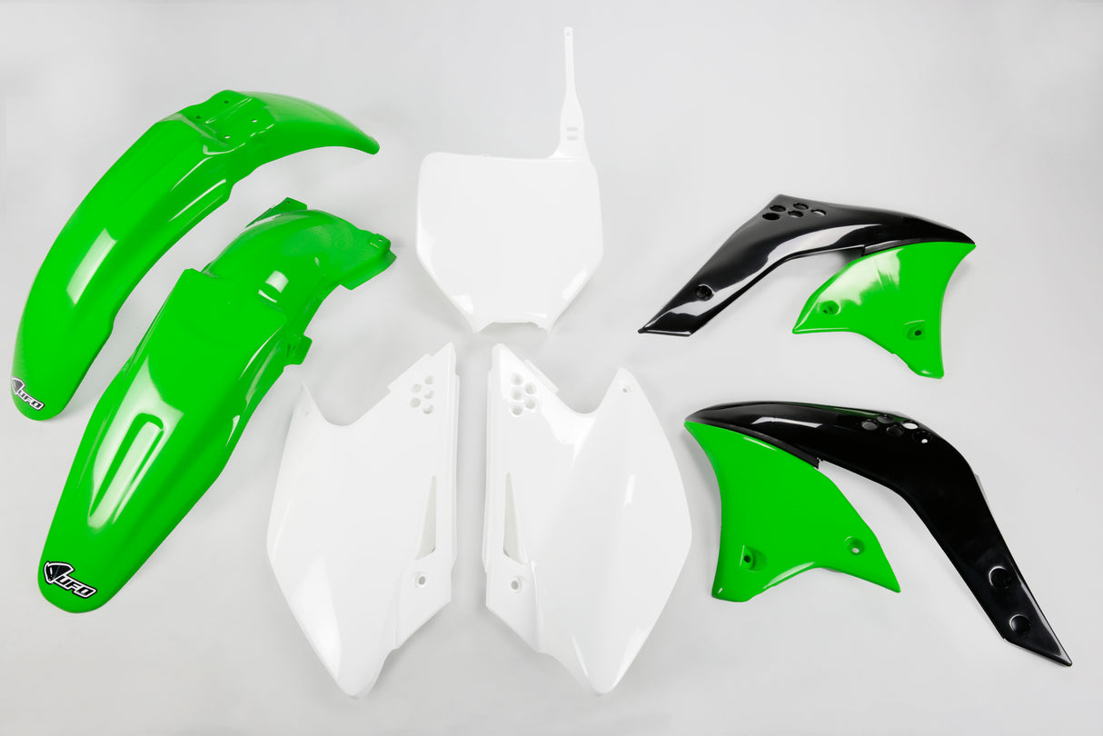 UFO Plastics Kit OEM Colours for Kawasaki KX250F 2006