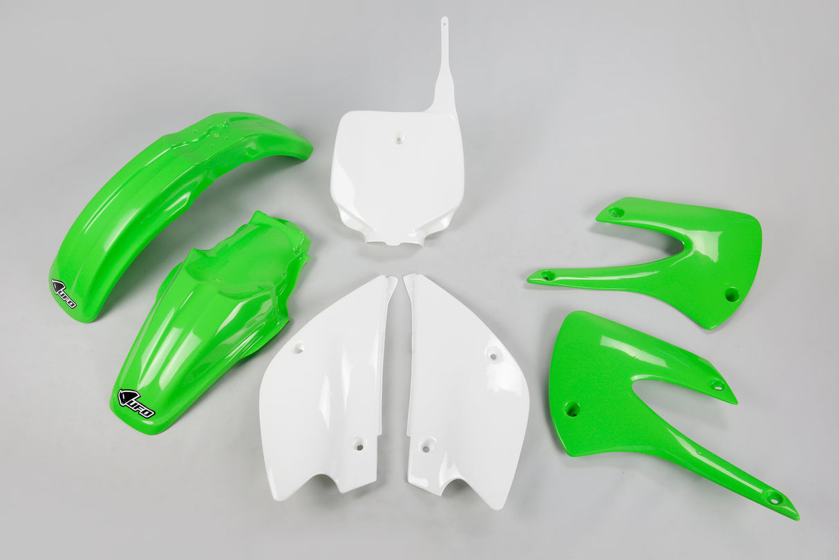 UFO Plastics Kit 2001-2009 & 2011-2012 OEM Colours for Kawasaki KX85 10-13