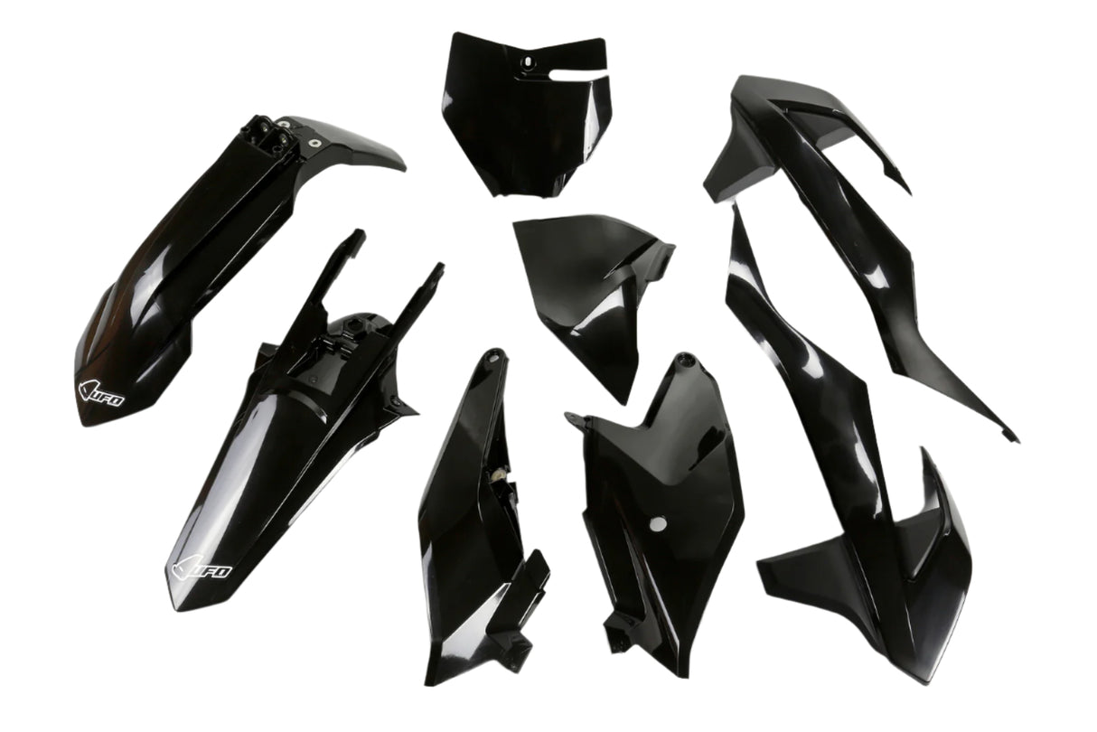 UFO Plastics Kit Black for KTM SX 85 18-23