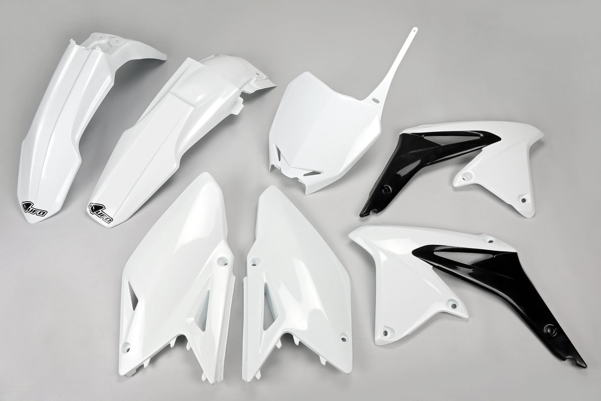 UFO Plastics Kit White for Suzuki RMZ450 14-17