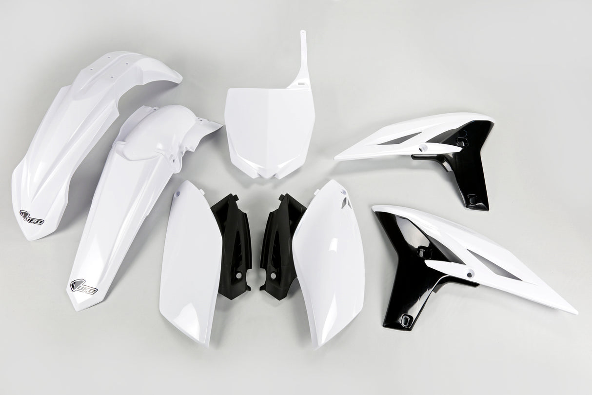 UFO Plastics Kit White for Yamaha YZ250F 2010